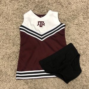 Texas A&M Toddler Cheer Uniform
